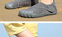 Zapatos de agua descalzos transpirables para niños, zapatillas acuáticas antideslizantes para nadar, deportes acuáticos del mar, Arrecife, playa, Verano - details 21