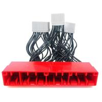 2X Obd2b a Obd1 Ecu línea adaptadora de arnés de conversión para Honda Civic 1999-2000 - details 1