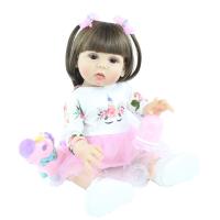 Muñeca realista de 19 pulgadas para niña, juguete de bebé Reborn De 48 CM con cuerpo de silicona suave completo, bonito vestido hecho a mano, regalo de cumpleaños - details 2