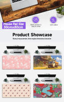 Alfombrilla de escritorio de Anime, teclado, estilo estético, oficina, juegos, gran oferta, alfombrilla de ratón antideslizante grande y gruesa - details 3