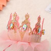 Tocado delicado de hada dulce, accesorio para el cabello de cuero con diamantes de imitación, tocado de corona, banda para el cabello para niña, diadema de estilo coreano - details 0