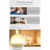 Reloj despertador Bluetooth, Reloj despertador del amanecer, Simulación de amanecer / atardecer con luz de despertador, 17 luces - details 3