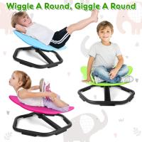 silla oscilante para sentarse y girar, juguetes de equilibrio sensorial, sillas para autismo y TDAH, equipo de juego para - details 5