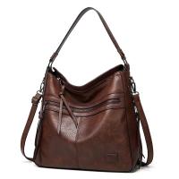 Bolsos de hombro de marca de diseñador para mujer, bolsos femeninos para viajes, fin de semana, al aire libre, bolso de mensajero grande de cuero, Invierno - details 7