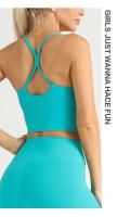 ZHUMU GYM Conjunto de Yoga Traje Deportivo para Mujer Conjunto de Fitness con Sujetador Deportivo y Leggings - details 12