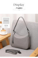Bolso de cuero puro popular nuevo bolso de mujer de cuero versátil de moda bandolera de un solo hombro bolso bandolera portátil - details 14