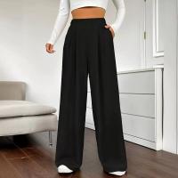 Pantalones de algodón de pierna ancha y cintura alta para mujer Estética coreana de tendencia Haruku - details 3