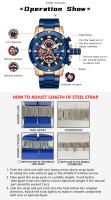 Reloj de cuarzo de negocios para hombre: reloj de pulsera de acero inoxidable resistente al agua para uso diario y en la oficina AliExpress Trending Pick - details 9
