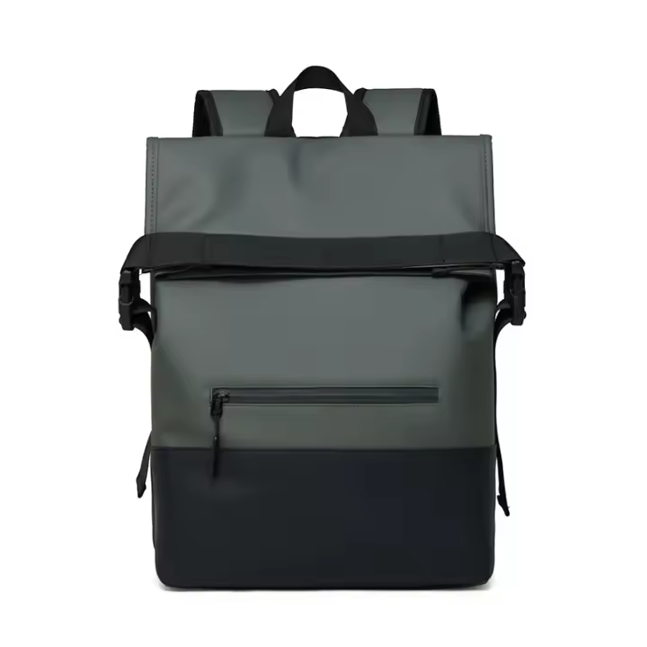 Mochila de Viaje al Aire Libre Unisex Cubierta de Rollo con Estampado Sencillo - 1