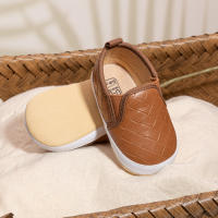 Zapatos antideslizantes de cuero para niños y niñas, zapatillas clásicas informales de suela suave para caminar, Estilo Vintage, de 0 a 18 meses - details 2