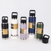American 304 Acero Inoxidable Termo Taza Portátil Deportes Hervidor de Agua de gran Capacidad de Vacío Espacio - details 3