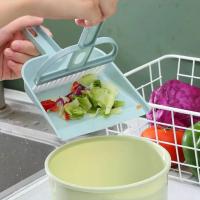 Mini escoba de escritorio, juego de paletas con pala de basura, Color nórdico, herramientas de limpieza de escritorio para el hogar - details 0