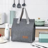 Bolsa de Almuerzo Multifuncional con Aislamiento Térmico Caja de Almacenamiento de Color Sólido para Niños y Picnics Mochila de Senderismo Ligera - details 6