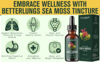 embrace wellness sea moss tincture respiratory lung cleanse thyroid function digestive