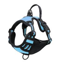 Almohadilla Ajustable De Nylon Para Perro Color Negro Harnés De No-Pull Para Línea Vestido Para Todas Las Estaciones - details 1
