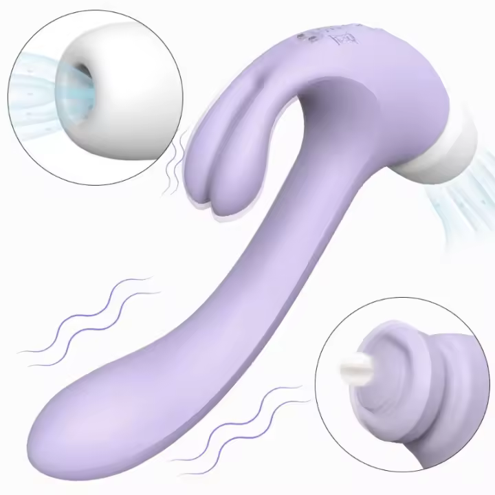 Juguete sexual, vibrador de succión, masturbador femenino, artefacto de orgasmo adulto, juguete para adultos, vibrador de bofetadas. - 1