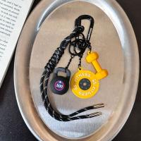 Mini llavero con placas de barra, pesas rusas, tazas de agua, pesas de simulación, llavero, bolso creativo, colgante de serie Fitness - details 22