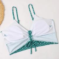 Bikinis de cintura alta para mujer _ bañadores con botones _ bañadores con motivos florales _ bóxers - details 5
