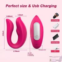 Juguetes sexuales para adultos, vibrador de clítoris y punto G con control remoto, pulso de 9 pulsaciones y 9 modos de vibración, impermeable y recargable, juguete sexual vibratorio de conejo para mujeres y parejas - details 4