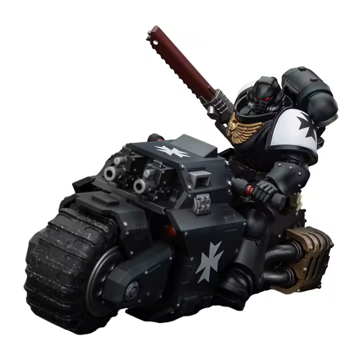 JOYTOY 1/18 figura de acción templarios negros Outriders y hermano Valtus versión reeditada modelo militar de Anime - 1