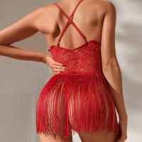 Lencería sexy caliente Mujeres Pijamas eróticos porno Camisón de encaje Ropa de babydolls sexuales Vestido transparente con Bragas Camisones - details 4