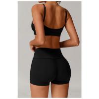 Sujetador deportivo de secado rápido de alta elasticidad para mujer, ropa deportiva ajustada, correa de hombro ajustable, Yoga, Fitness - details 8