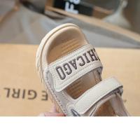 Sandalias deportivas de Punta abierta para niños, zapatos informales antideslizantes de suela suave, versátiles para playa, resistentes al desgaste, novedad de verano 2024 - details 11