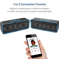Altavoz portátil Bluetooth 5,0 con Graves estéreo 3D, Hi-Fi, batería incorporada de 1500 mAh - details 2