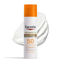 Eucerin Sun Age Defense Loción facial con ácido hialurónico, protector solar hipoalergénico y no comedogénico SPF 50 sin fragancia, - details 0
