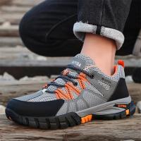 Zapatillas de trabajo con punta de acero para hombre, zapatos de seguridad a prueba de perforaciones, botas, calzado de seguridad indestructible a la moda, novedad de 2023 - details 10