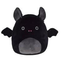 Squishmallows 2022 Escuadrón de Halloween 8" Emily The All Black Bat Pl negro 20 cm - details 2