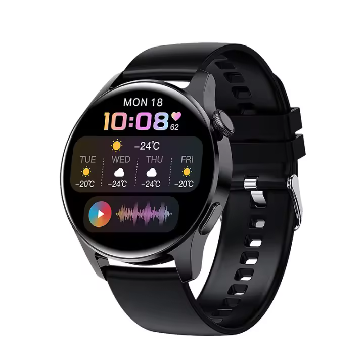 Relojes mujer inteligentes Fitness hombre Bluetooth llamada sano ritmo cardíaco presión arterial reloj inteligente - 1