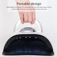 Secador de esmalte de Gel de secado rápido para manicura y pedicura, lámpara profesional para salón de uñas, 57 LED UV - details 3