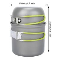 Batería de cocina para camping, Ultraligera, exterior, Senderismo, Trekking - details 3