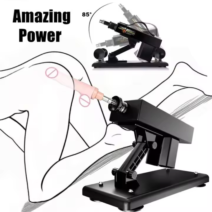 Leten-vibradores con tapones consoladores para mujer, Juguetes sexuales para masturbación, pistola de bombeo de velocidad ajustable para parejas - 1