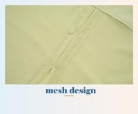 SHINBENE S2023 Camiseta de Correr de Malla Ligera, Tie Back, Vestindo para Yoga, Gimnasio - details 7