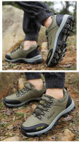 Zapatos de senderismo de marca para hombre, zapatillas de montaña para sendero al aire libre, malla antideslizante, transpirable, escalada en roca, zapatos deportivos atléticos - details 16