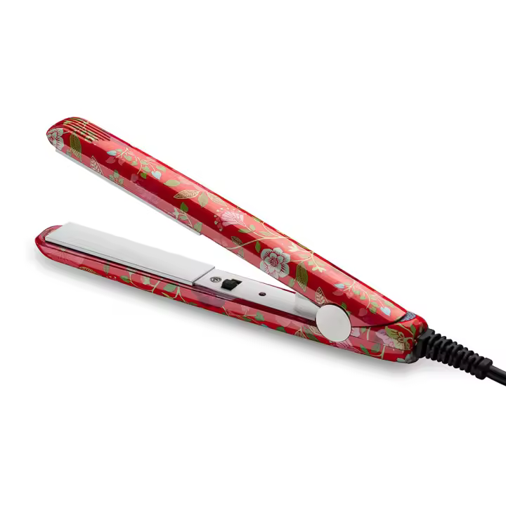 Mini plancha de pelo, plancha de cerámica, alisadora corrugada, rizador, herramientas de estilismo, rizador de pelo, enchufe europeo - 1