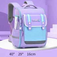 Mochila escolar ligera con protección espinal de 1 a 6 niveles para estudiantes con gradiente de moda 2023 - details 6