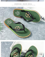 Chanclas de goma para hombre, zapatillas de playa informales al aire libre, sandalias con pasador - details 8