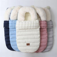 Sacos de dormir impermeables para cochecito de bebé, sobre grueso cálido para recién nacido, Invierno - details 0