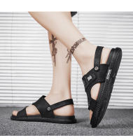 Sandalias de hombre Verano 2023 Nuevos zapatos casuales Moda al aire libre Conjunto de moda fresco Pie Zapatillas de doble propósito - details 14