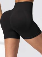 CHRLEISURE-pantalones cortos de Yoga acanalados sin costuras para mujer, mallas de motociclista de cintura alta, mallas deportivas ajustadas de entrenamiento elástico, ropa deportiva - details 12