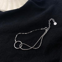 Pulsera De Beads Geométricas De Plata Esterlina 925 Para Mujeres Estilo Simple Y Temperamento Joyería De Mano Para Fiestas - details 15