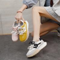 Zapatos de entrenamiento alemanes con suela de plataforma para mujer 2025 primavera nuevo color a juego Forrest Gump zapatos casual versátil antideslizante correr deportes papá zapatos - details 8