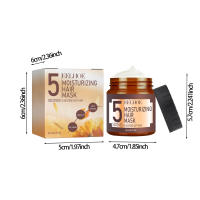 Mascarilla capilar hidratante profunda que nutre profundamente y repara el cabello seco y encrespado, con puntas abiertas y mascarilla para el cabello suave - details 0