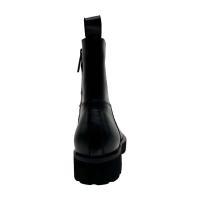 Botas Chelsea con punta redonda para varias estaciones, zapatos de hombre con diseño de seguridad de cuero en el tobillo, nuevo estilo - details 4