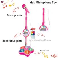 Karaoke con micrófono de pie, máquina de canciones, instrumento musical, juguete educativo y de entrenamiento - details 2