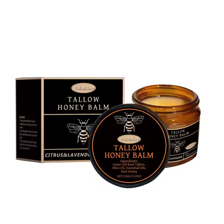 Hidratante de miel de grasa de vaca hidrata suavemente, hidrata la piel seca, retiene el agua, crema refrescante para el cuidado de la piel - 1