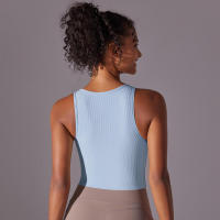Sujetador de Yoga sin Costuras Alto Impacto Deportivo, Top de Cultivo A Prueba de Golpes, Secado Rápido, Ideal para Ciclismo y Gimnasio - details 16